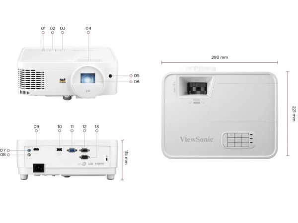 Máy chiếu Viewsonic LS510WE